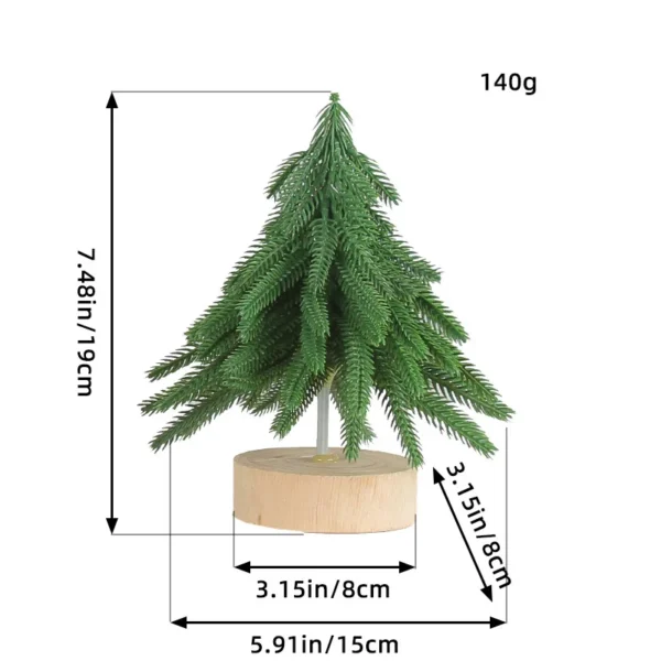 圣诞装饰品植绒圣诞小树
