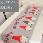 新款圣诞桌旗