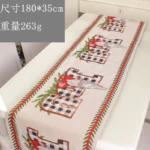 新款圣诞桌旗