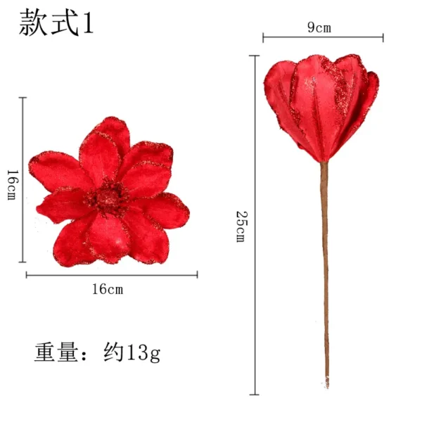 仿真花圣诞节插花装饰品