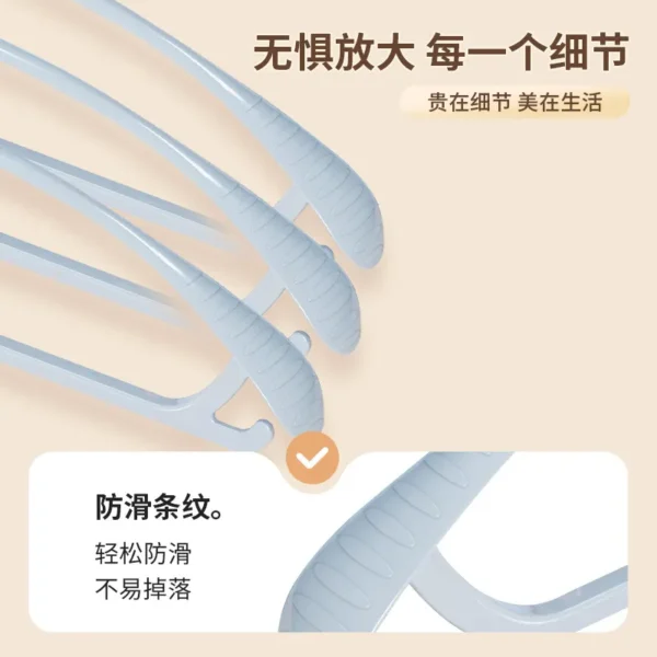干湿两用无痕宽肩衣架 1pcs