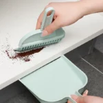 迷你桌面扫把