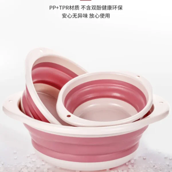 便携可悬挂折叠盆