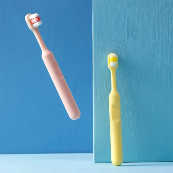 马卡龙6束万根毛儿童牙刷 2pcs Set