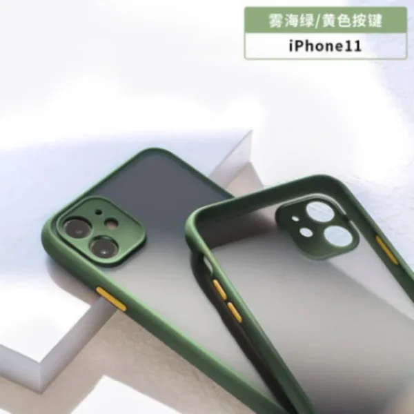 iphone磨砂精孔手机壳