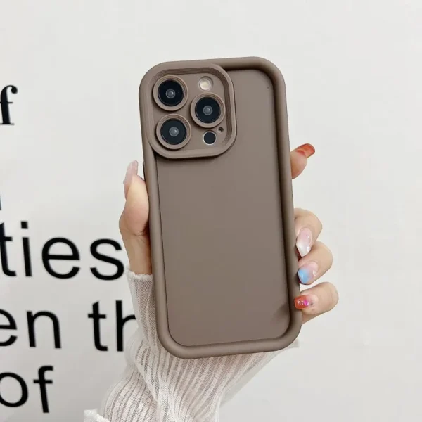 iPhone纯色手机壳