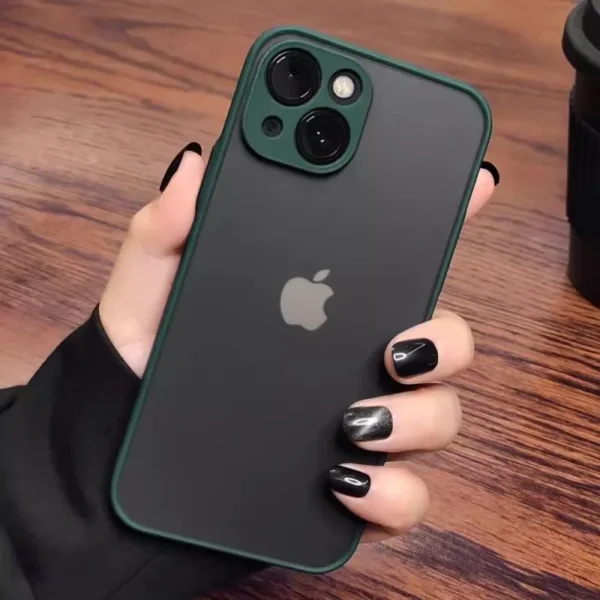 iphone磨砂精孔手机壳