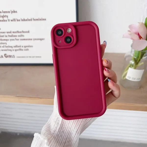 iPhone纯色手机壳