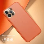 iphone金属素皮手机壳