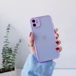 iphone磨砂精孔手机壳