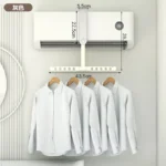 便携可折叠衣夹可挂空调衣服架
