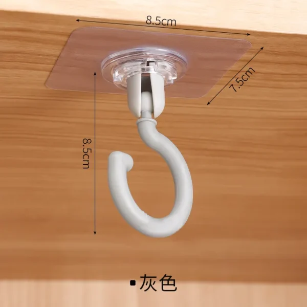 吸顶免打孔旋转挂钩 1pcs