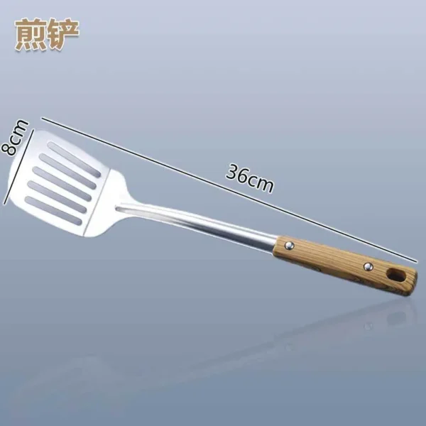 木纹柄不锈钢厨具