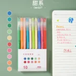 0.5mm纤维头手账笔套装(10 Pairs Set)