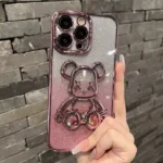 iphone渐变流沙暴力熊手机壳