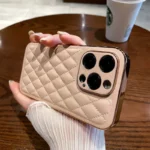 iPhone电镀菱格小香风手机壳