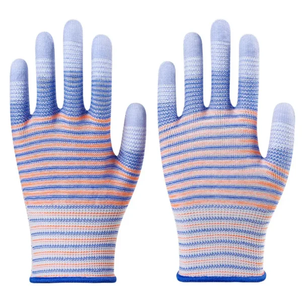 13针防静电斑马纹薄款手套(12 Pairs Set)