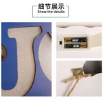 会发光木牌挂饰