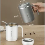 双重防烫茶杯吸管杯500ml