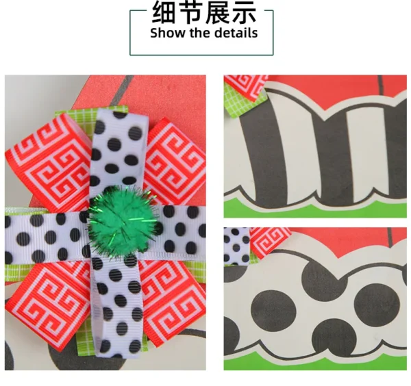 圣诞节装饰品木质门牌