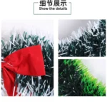 圣诞蝴蝶结花环