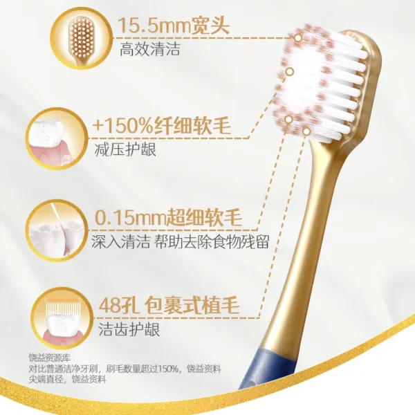 密丝柔超细软毛牙刷6pcs Set