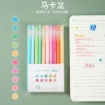 0.5mm纤维头手账笔套装(10 Pairs Set)
