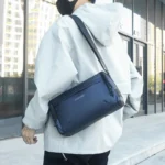 简约男士单肩包