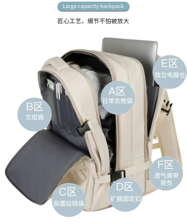 可扩容手提旅行包