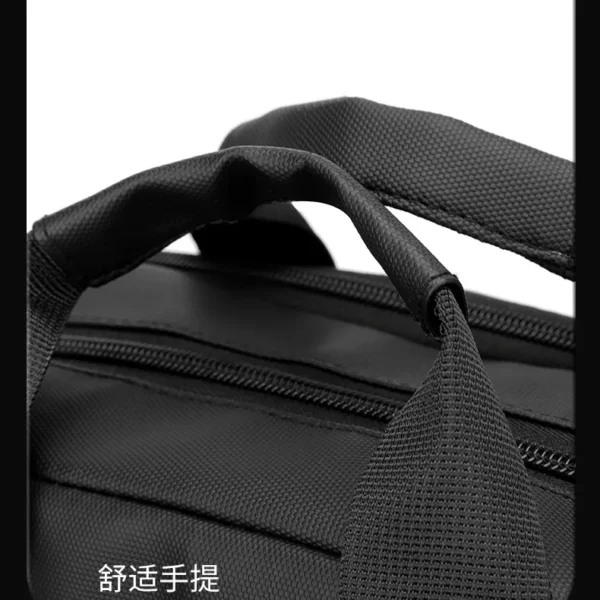 大容量多口袋竖款手提包
