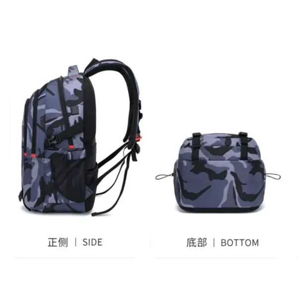 迷彩轻便减负背包