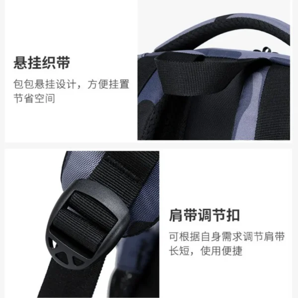 迷彩轻便减负背包