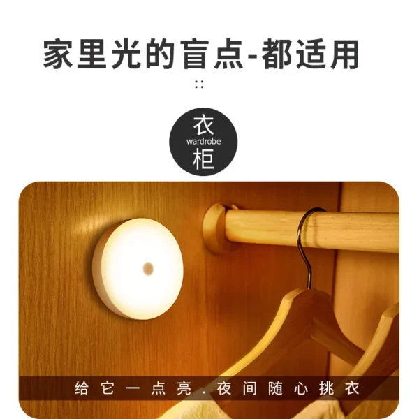 Induction lamp of human body
