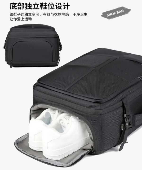 可扩容180°开合手提旅行包